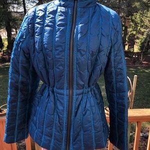 CABI Poseidon Blue Puffer Jacket 914